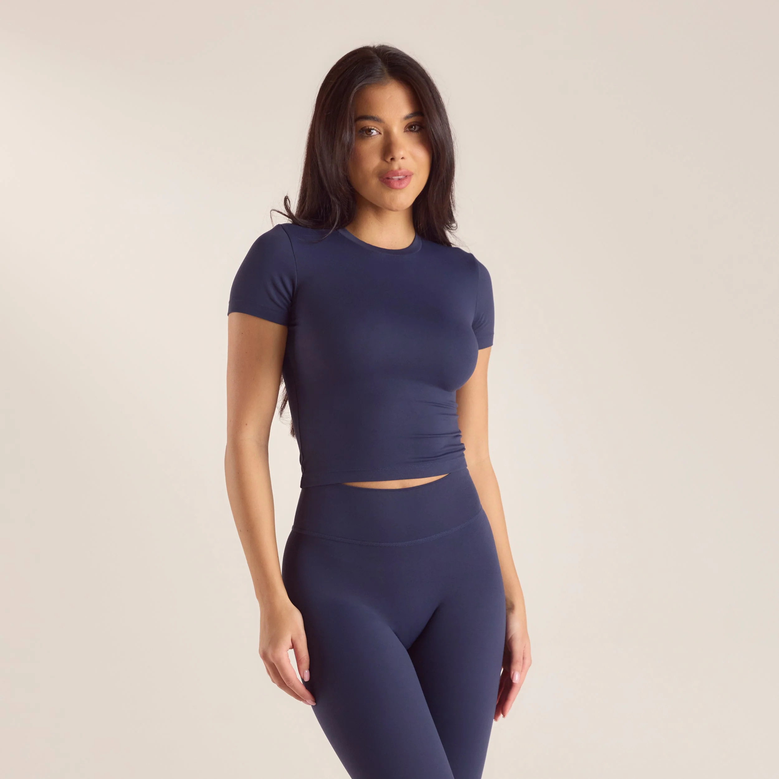 Classic Fitted Top - Ink Blue